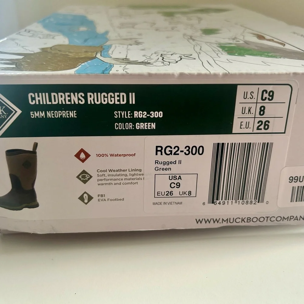 MUCK Kids' Rugged II Boot - Picture 4 of 5